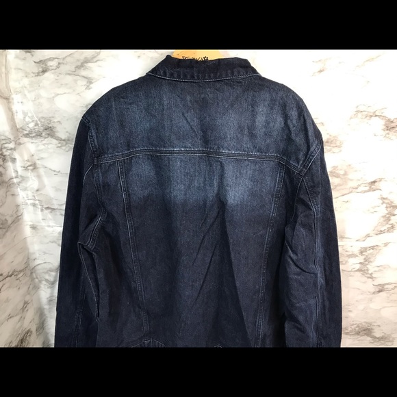 Cristiano CR7 Trucker Jacket Blue denim Jacket - Picture 4 of 5